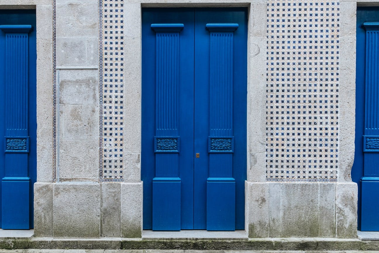 Street doors in Viana do Castelo